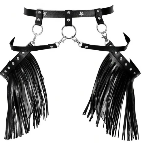 هارنس چرمی مدل دامن