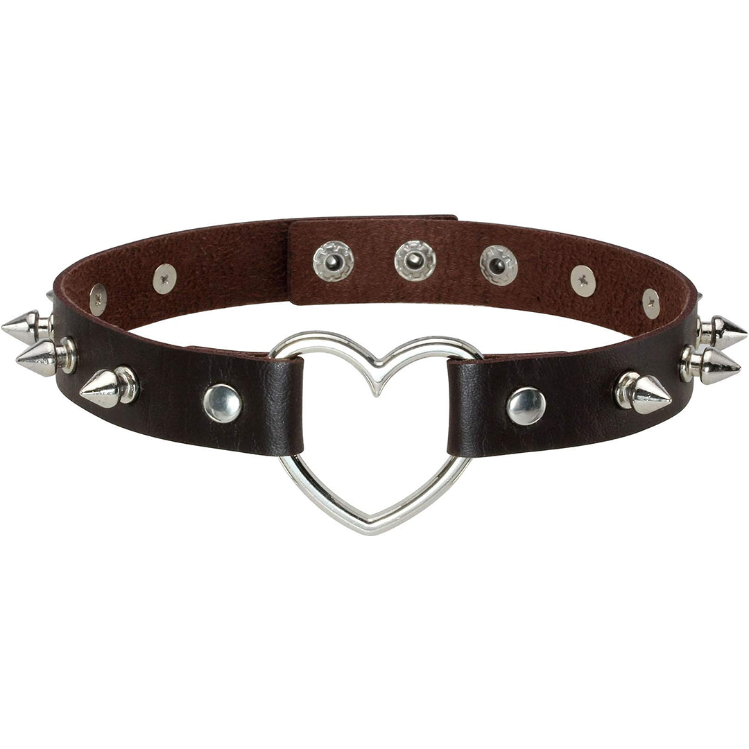 چوکر اسپایکی طرح قلب