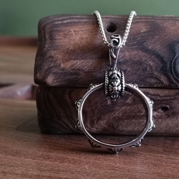 گردنبندحلقه کروم هارتز (Chrome Hearts Ring)