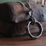 گردنبندحلقه کروم هارتز (Chrome Hearts Ring)