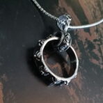 گردنبندحلقه کروم هارتز (Chrome Hearts Ring)