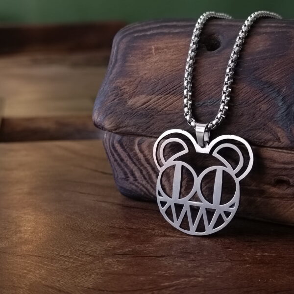 گردنبند ریدیوهد (Radiohead Bear Logo)